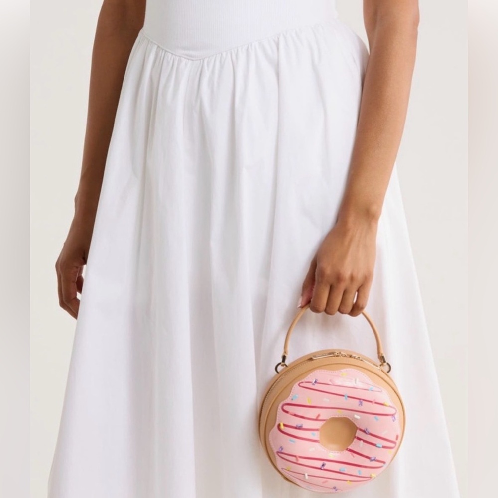 KATE SPADE COFFEE BREAK 3D DOUGHNUT CROSSBODY BAG - Picture 2 of 11